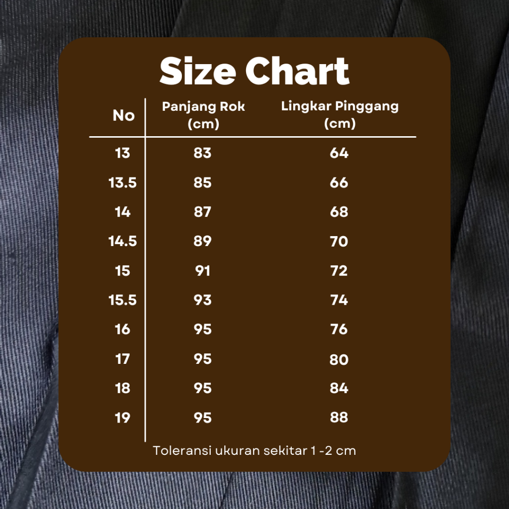 Rok Rempel SMP SMA Hitam