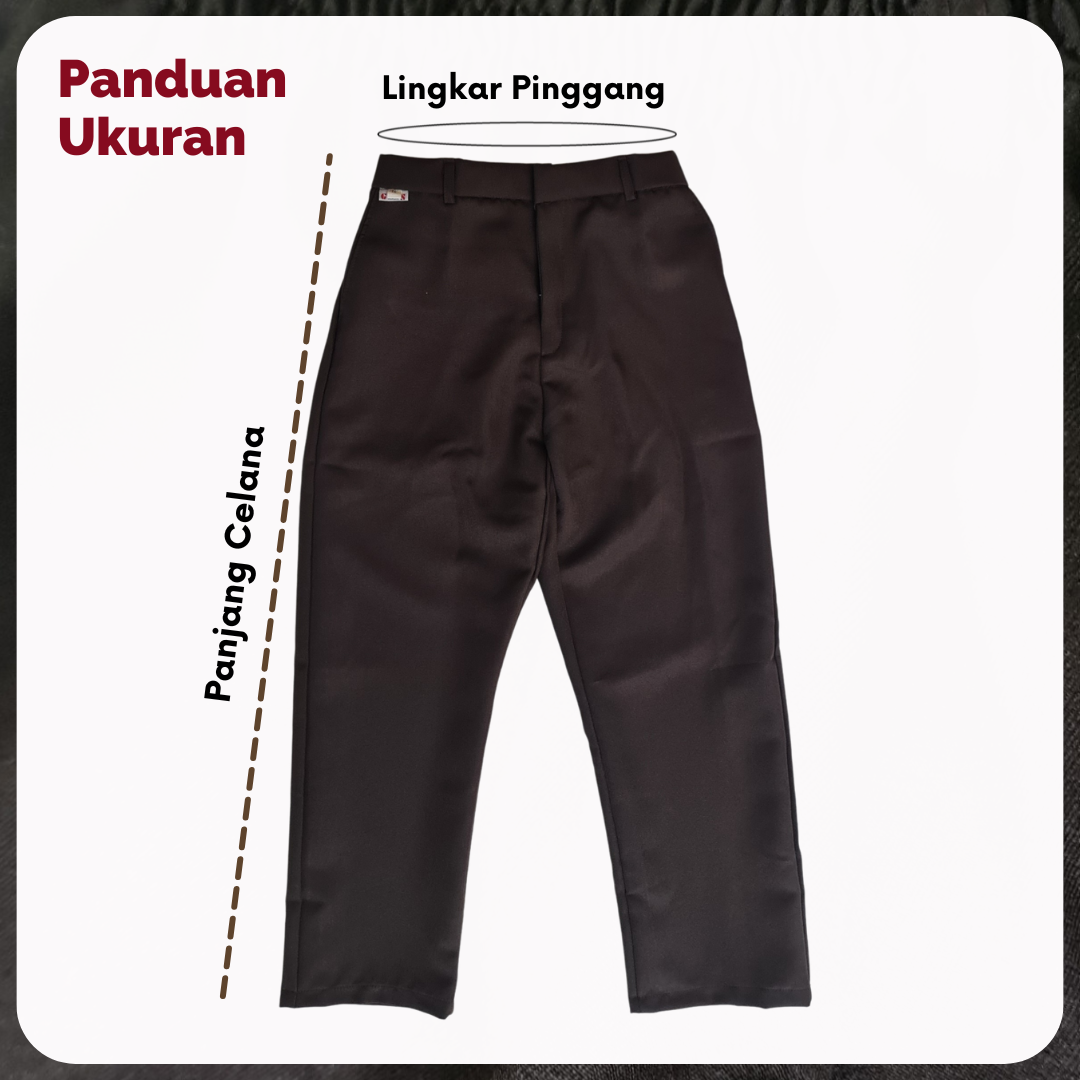 Celana Panjang SD Coklat Pramuka
