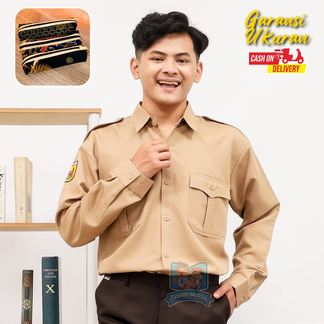 Baju Pramuka Penggalang Lengan Panjang