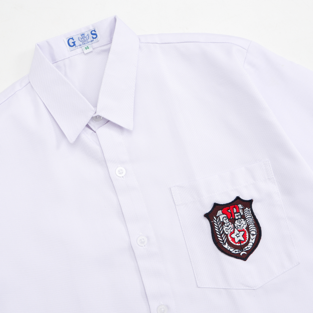 Baju Putih SD Lengan Pendek