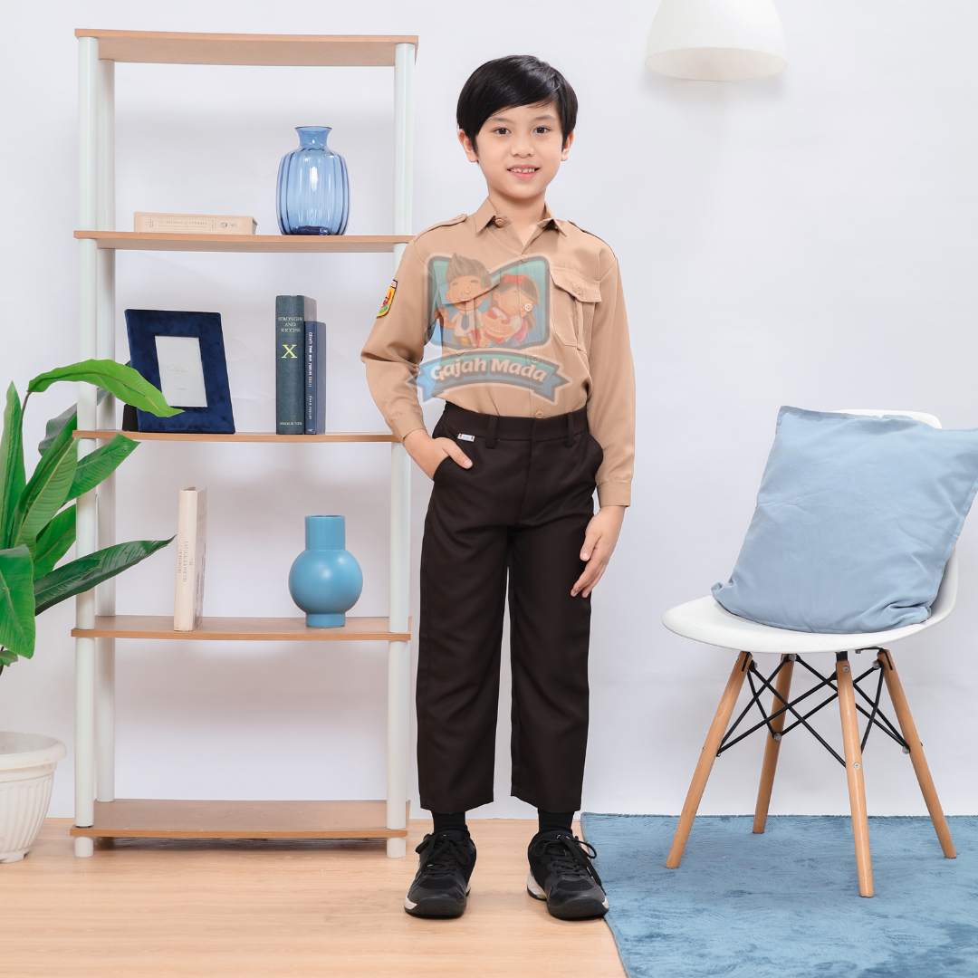 Celana Panjang SD Coklat Pramuka