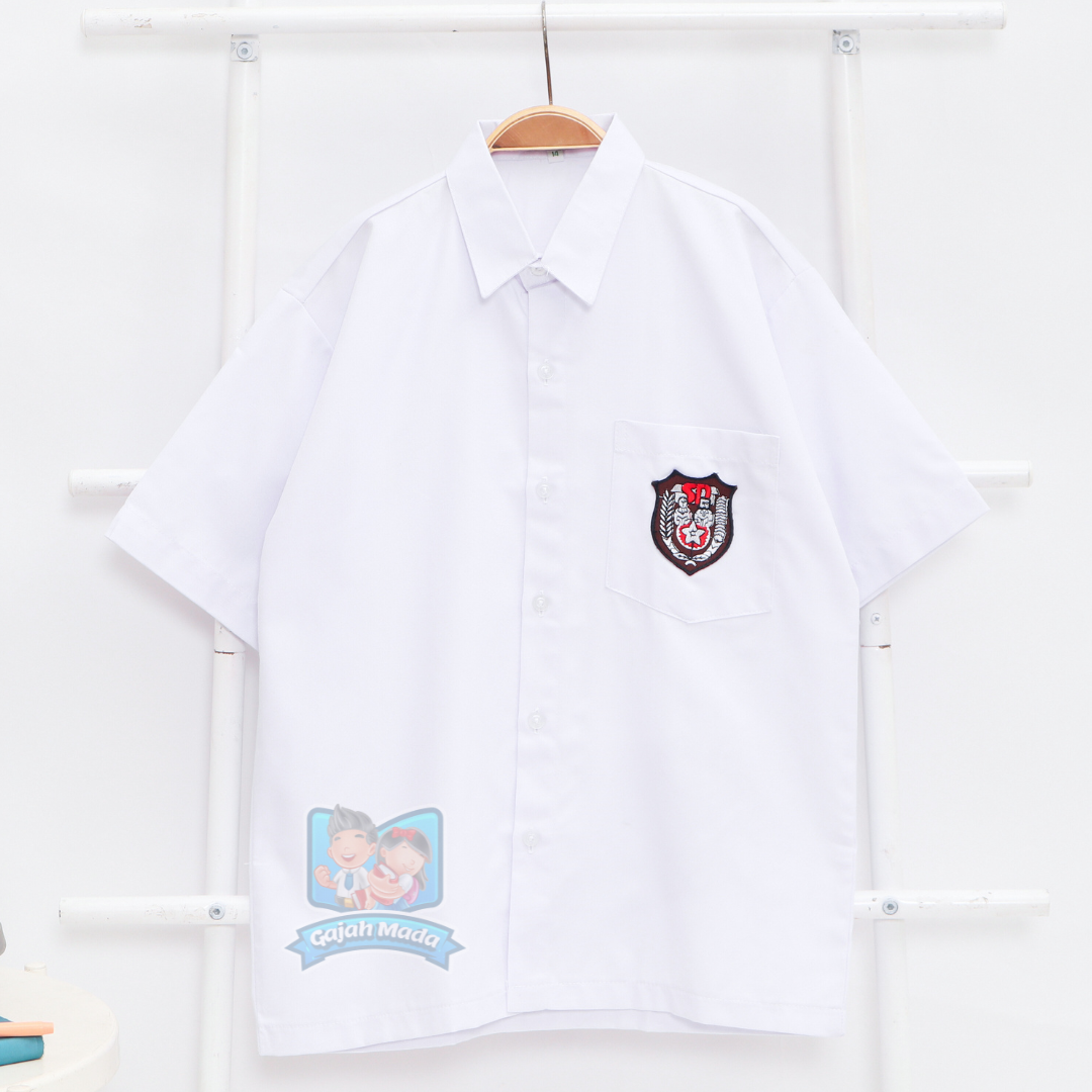 Baju Putih SD Lengan Pendek