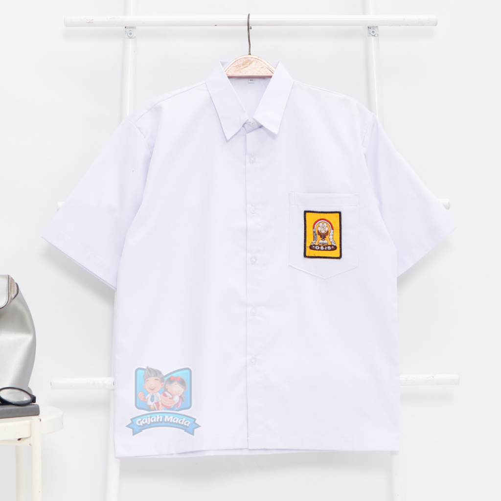 Baju Putih SMP Lengan Pendek