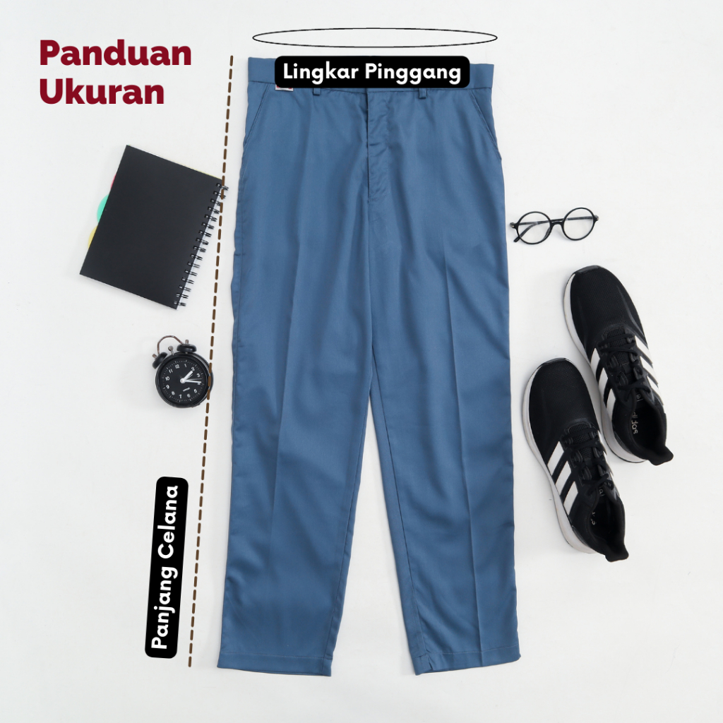 Celana Panjang SMA Abu-Abu
