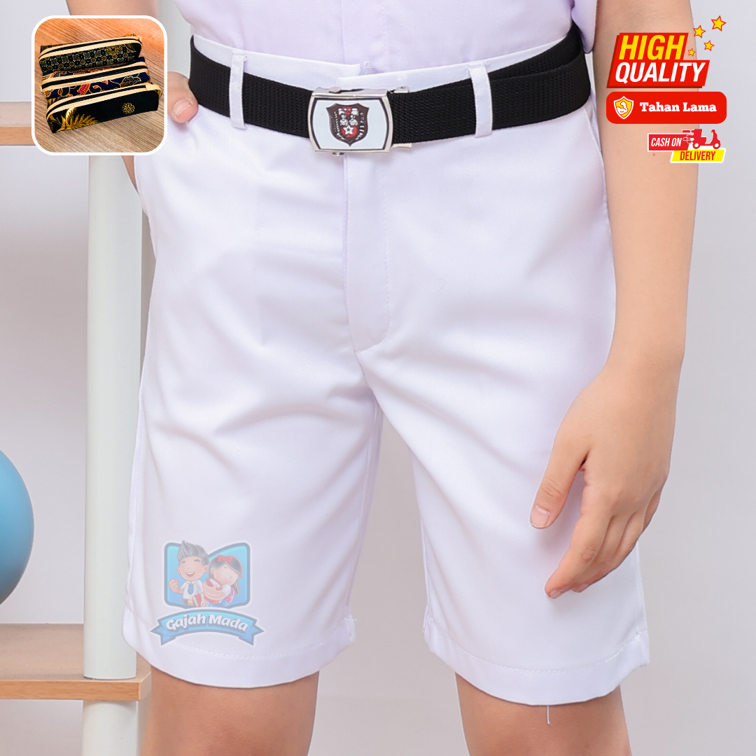 Celana Pendek SD Putih