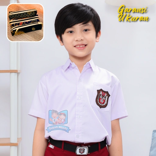 Image of Baju Putih SD Premium Lengan Pendek