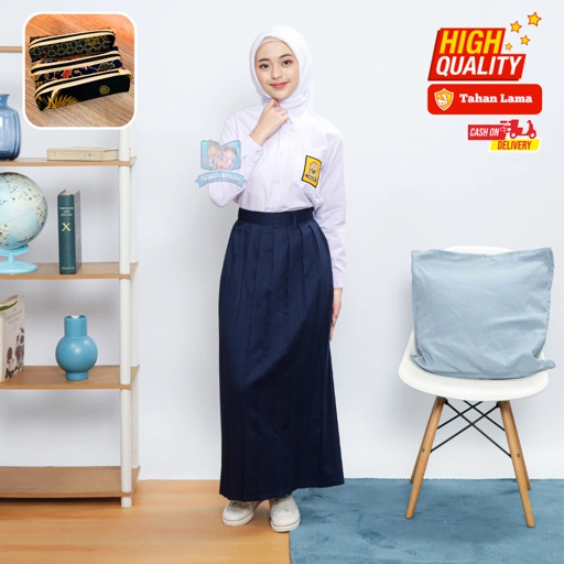 Rok Rempel SMP Biru Dongker