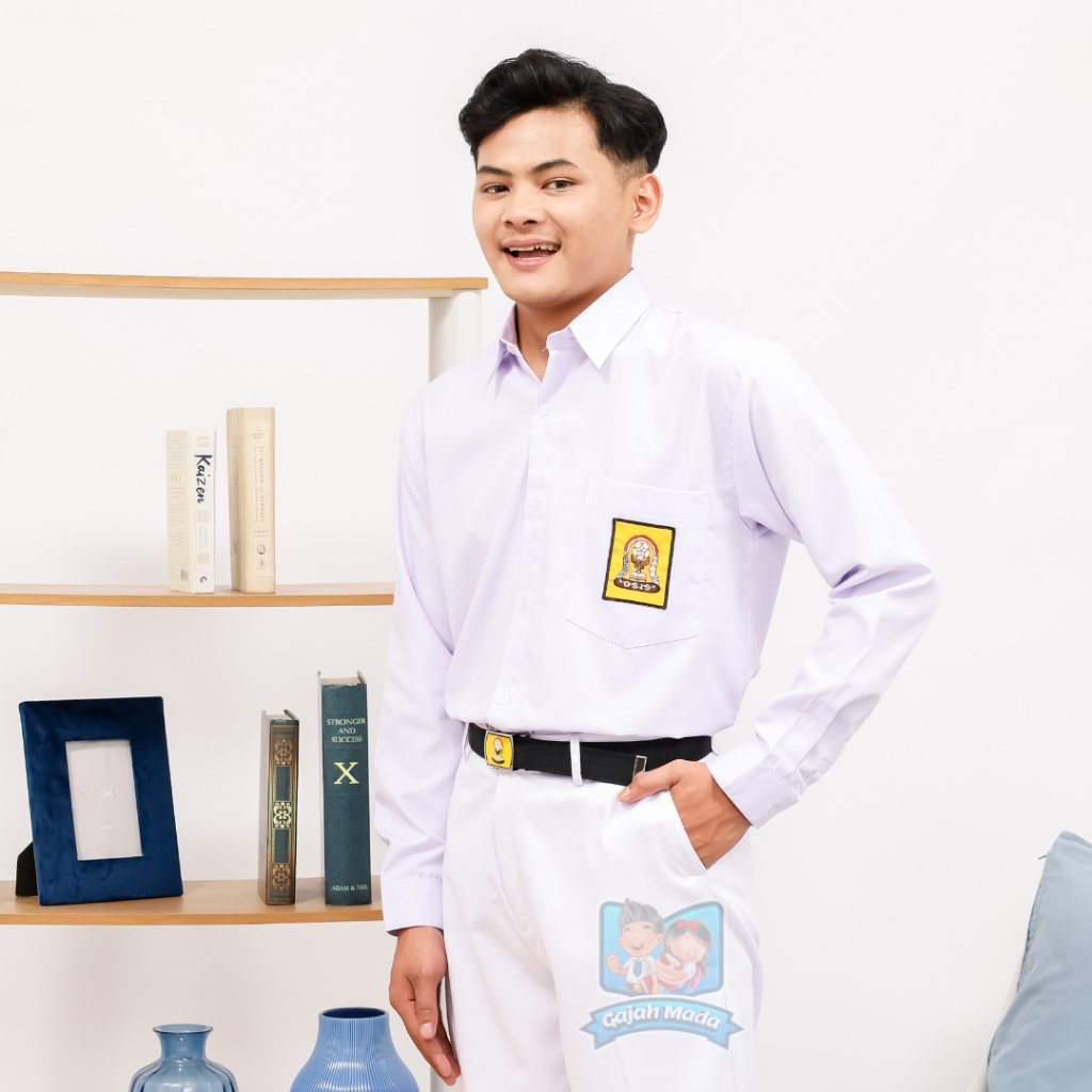 Baju Putih SMP Lengan Panjang