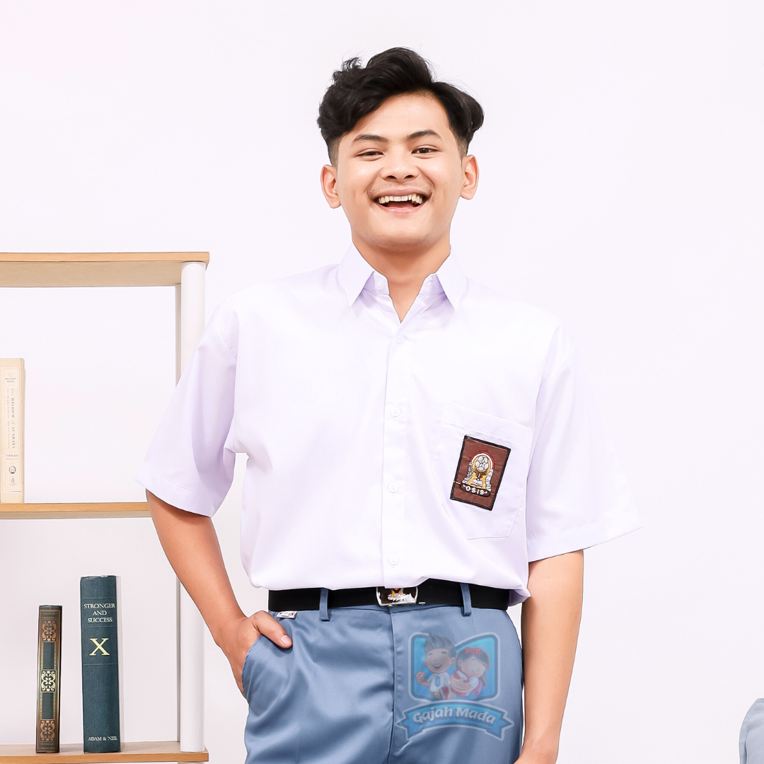 Baju Putih SMA Lengan Pendek Lengan Panjang