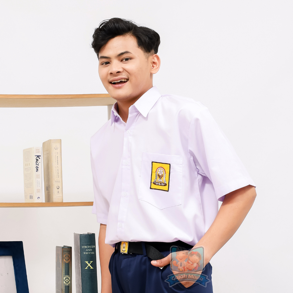 Baju Putih SMP Lengan Pendek
