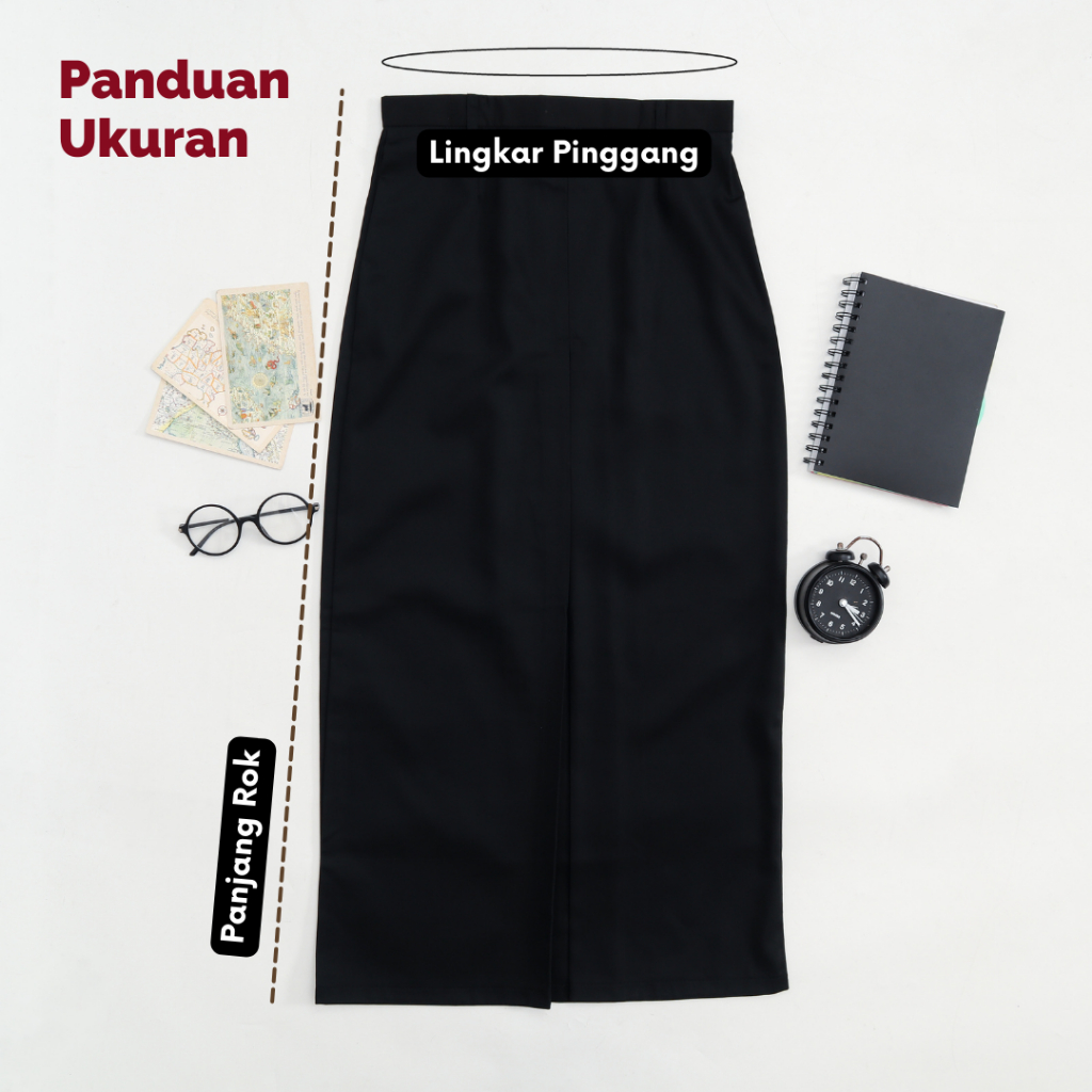 Rok Span SMP SMA Hitam