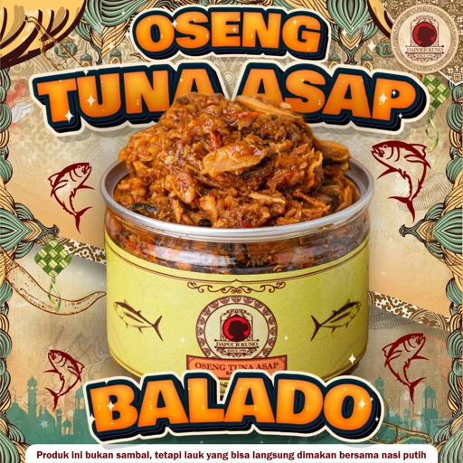 Image of Dapoer Kuno - Oseng Tuna Asap Balado 250gr