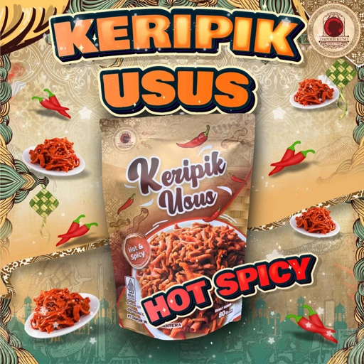 Image of Dapoer Kuno - Keripik Usus Spicy 80gr