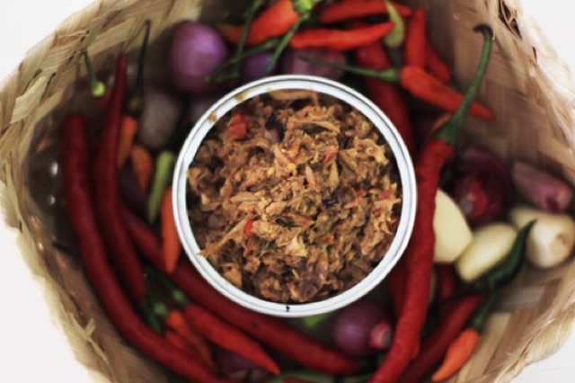 Dapoer Kuno - Oseng Tuna Asap Pedas 250gr