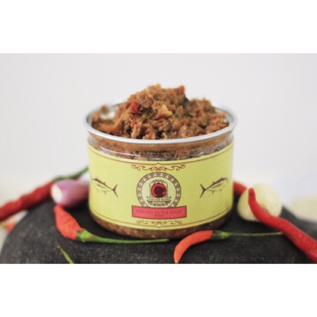 Dapoer Kuno - Oseng Tuna Asap Pedas 250gr