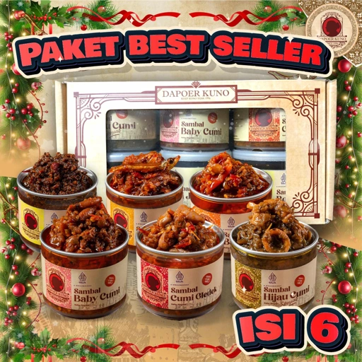 Image of Dapoer Kuno - Paket Sambal Best Seller Isi 6