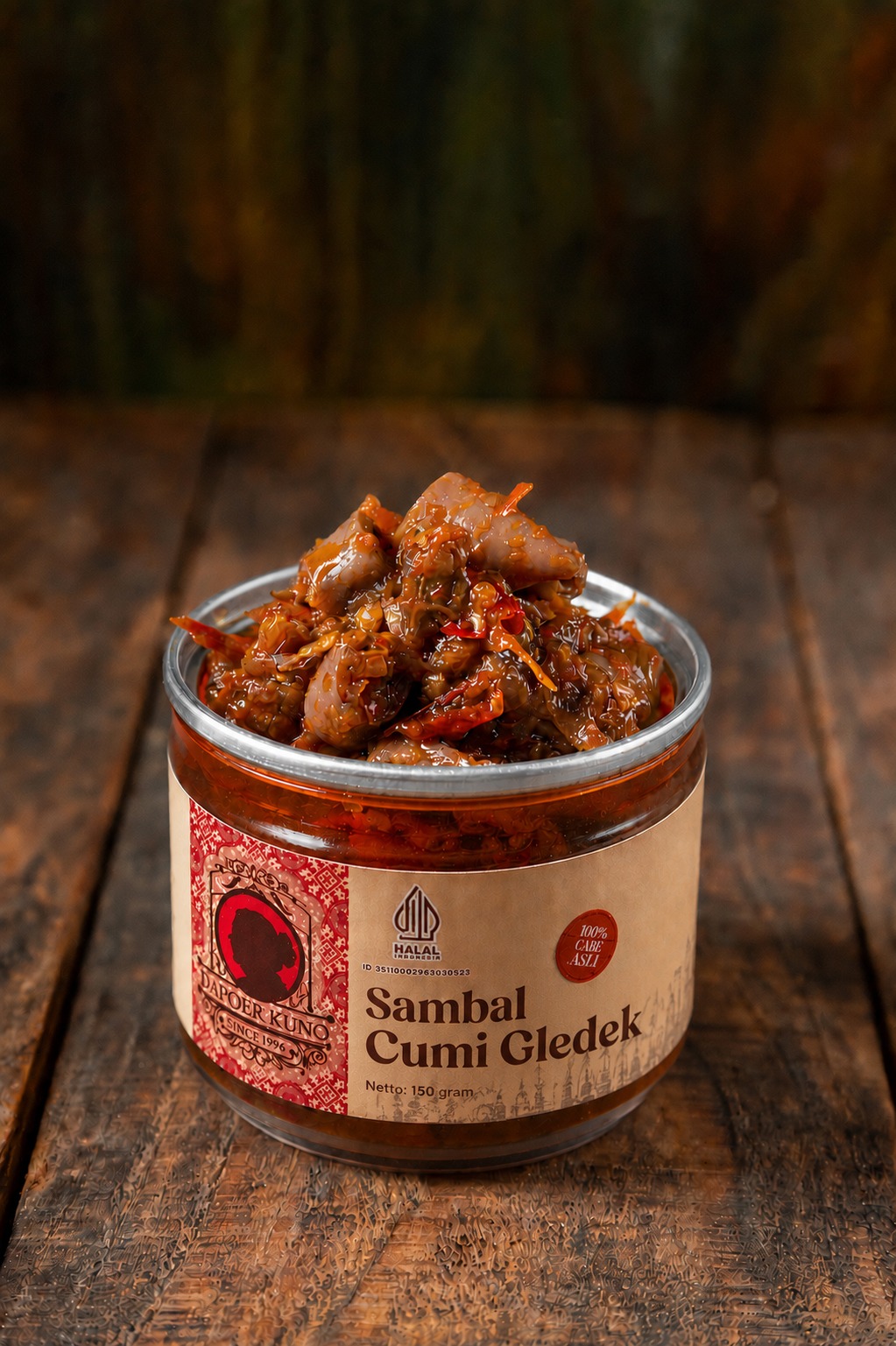 Dapoer Kuno - Sambal Cumi Gledek 150gr