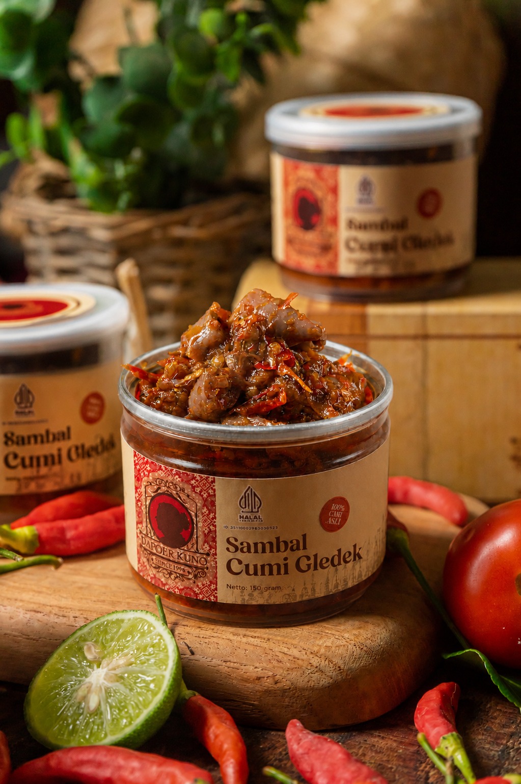 Dapoer Kuno - Sambal Cumi Gledek 150gr