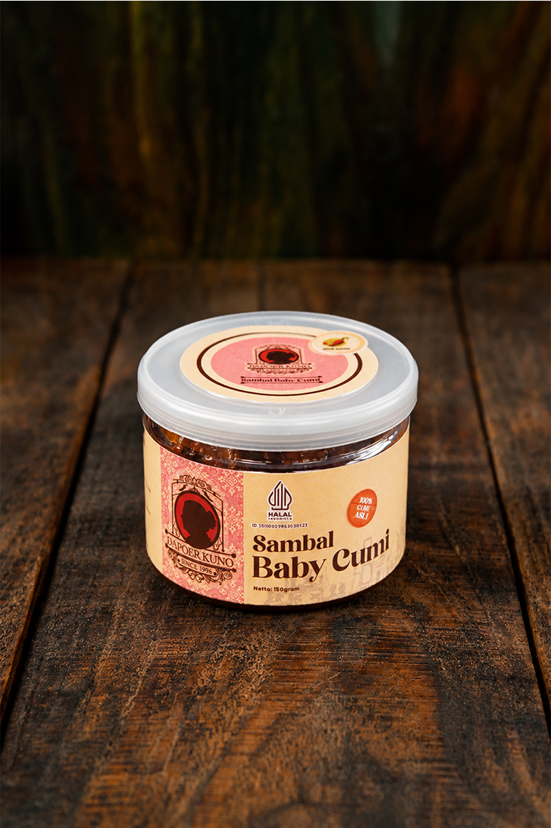 Dapoer Kuno - Sambal Baby Cumi 150gr