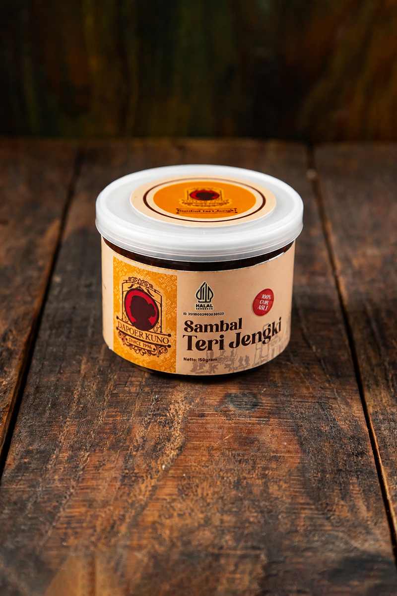 Dapoer Kuno - Sambal Teri Jengki 150gr