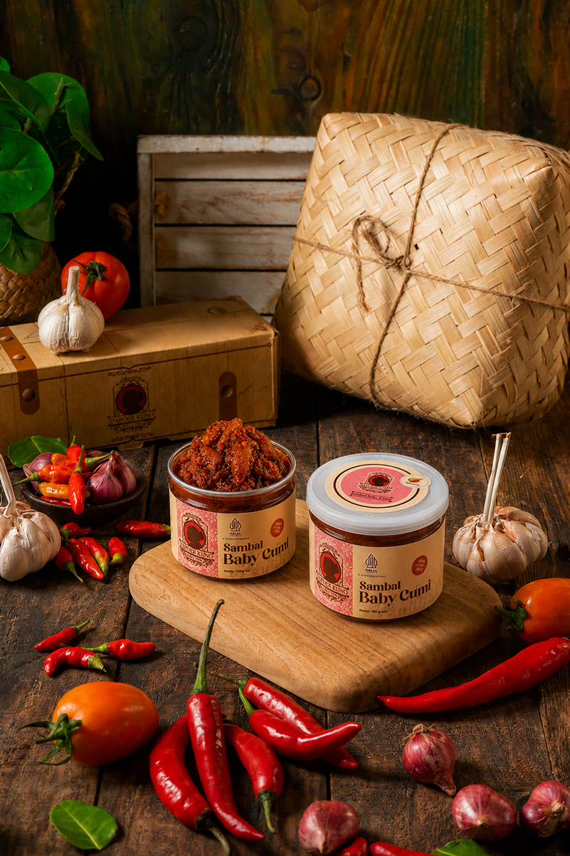 Dapoer Kuno - Sambal Baby Cumi 150gr