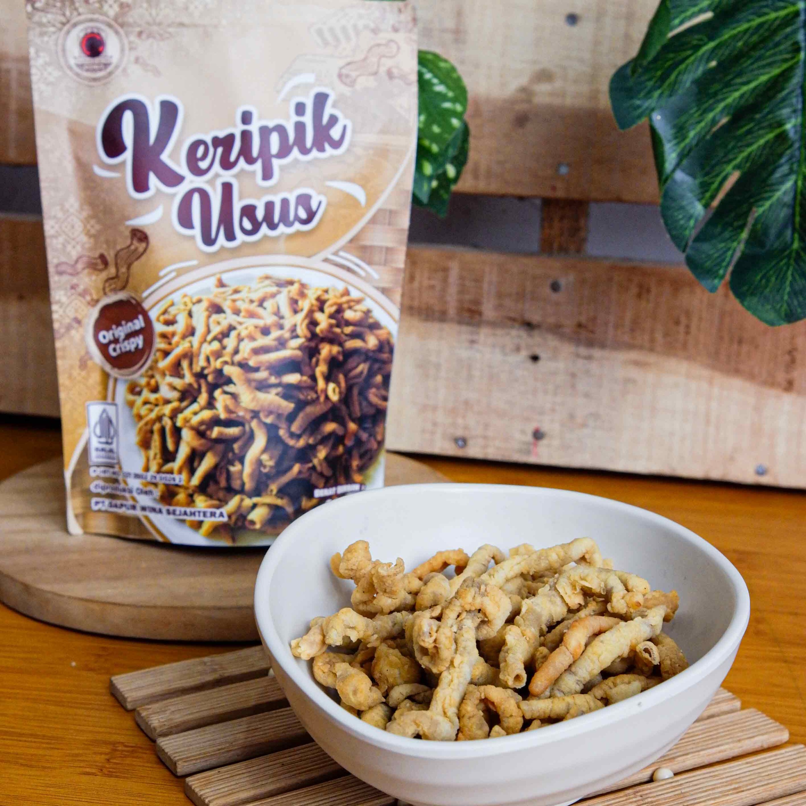 Dapoer Kuno - Keripik Usus Original 80gr