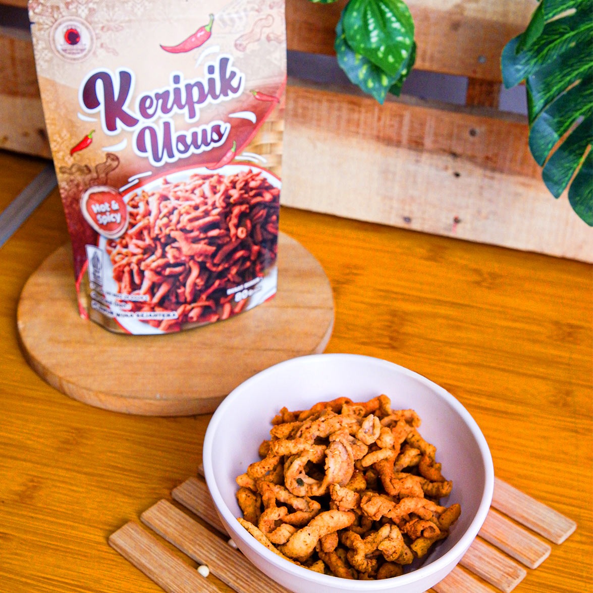 Dapoer Kuno - Keripik Usus Spicy 80gr