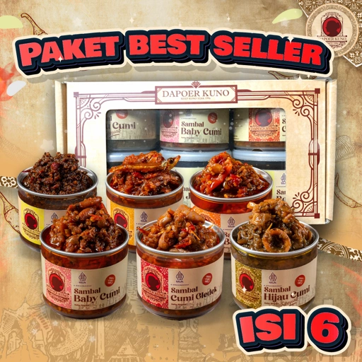Image of Dapoer Kuno - Paket Sambal Best Seller Isi 6