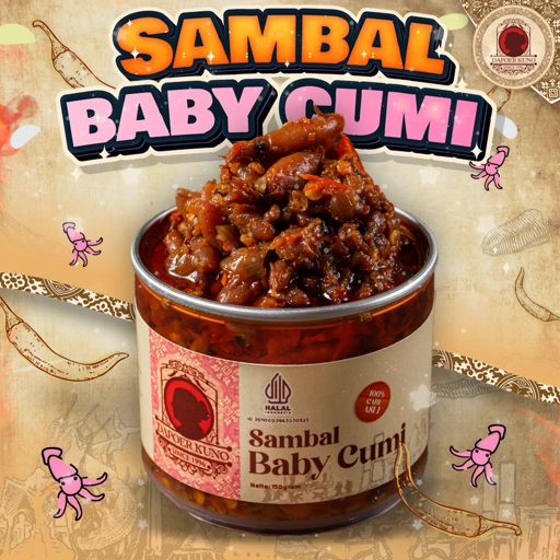 Image of Dapoer Kuno - Sambal Baby Cumi 150gr