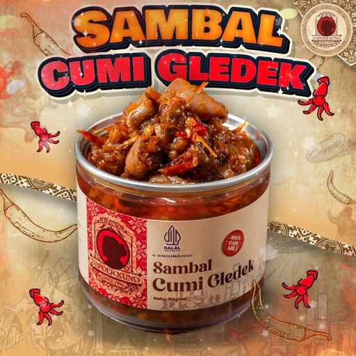 Image of Dapoer Kuno - Sambal Cumi Gledek 150gr