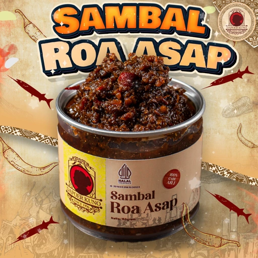 Image of Dapoer Kuno - Sambal Roa Asap 150gr