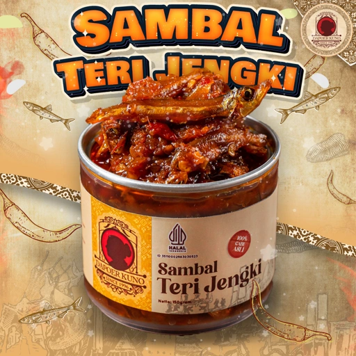 Image of Dapoer Kuno - Sambal Teri Jengki 150gr