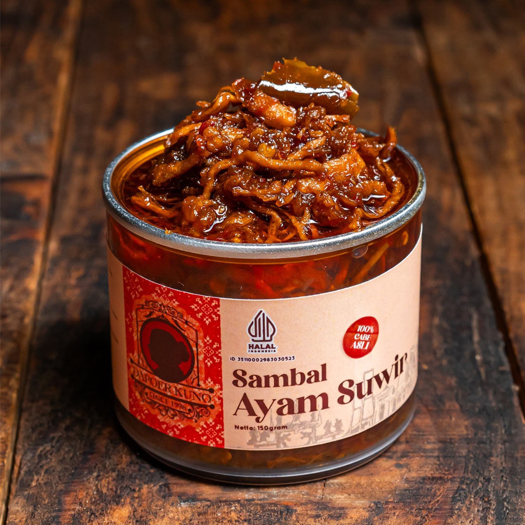 [5 Pcs] Dapoer Kuno - Sambal Ayam Suwir 150gr