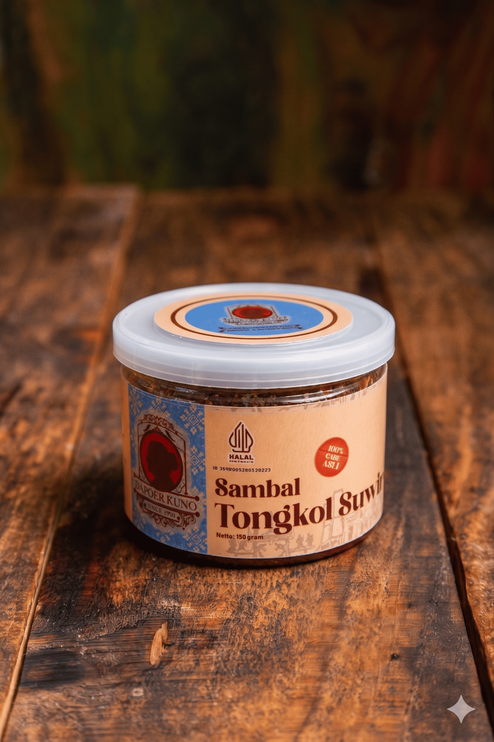 Dapoer kuno Sambal Tongkol Suwir  [150 Gram]