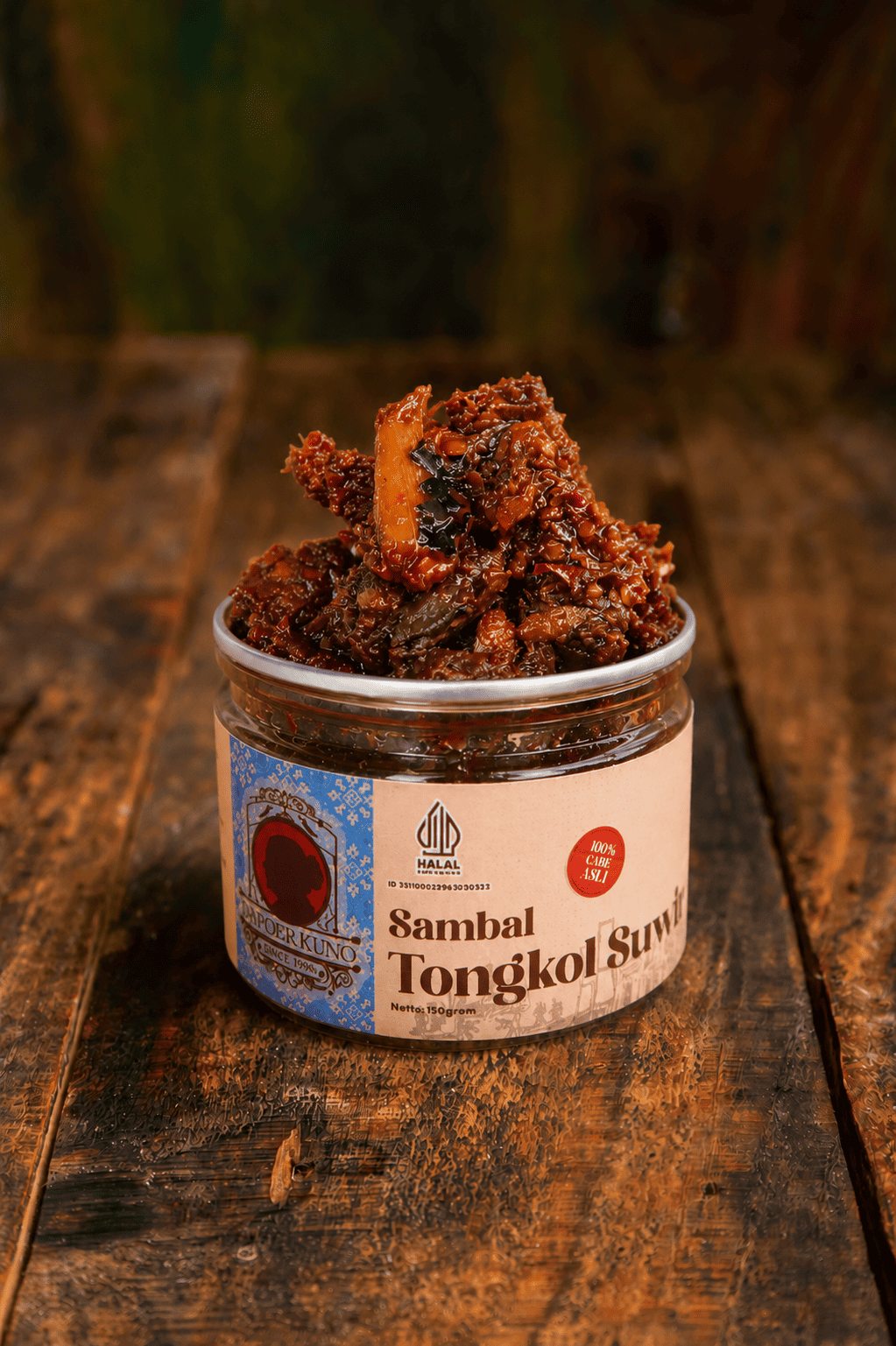 Dapoer kuno Sambal Tongkol Suwir  [150 Gram]