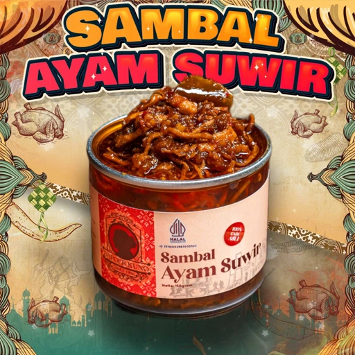 Image of Dapoer Kuno -  Sambal Ayam Suwir 150gr
