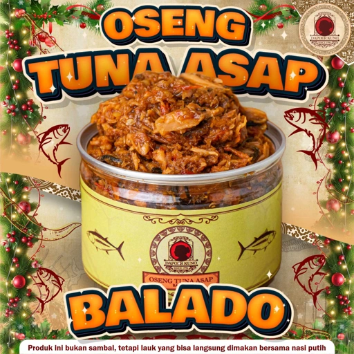Image of Dapoer Kuno - Oseng Tuna Asap Balado 250gr