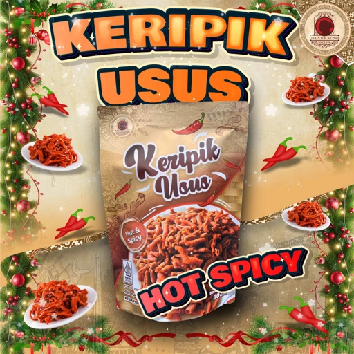 Image of Dapoer Kuno - Keripik Usus Spicy 80gr