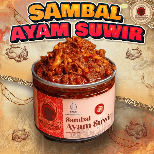 Image of Dapoer Kuno -  Sambal Ayam Suwir 150gr
