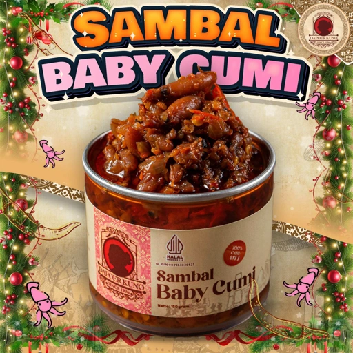 Image of Dapoer Kuno - Sambal Baby Cumi 150gr