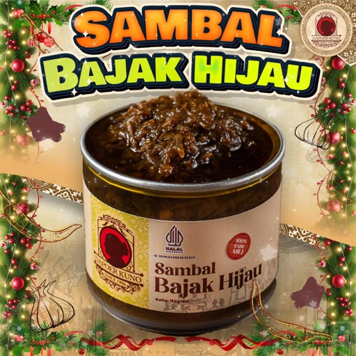 Image of Dapoer Kuno - Sambal Bajak Hijau 150gr