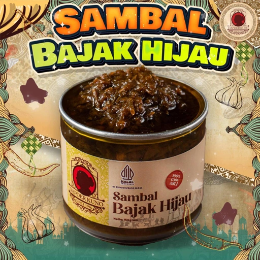 Image of Dapoer Kuno - Sambal Bajak Hijau 150gr