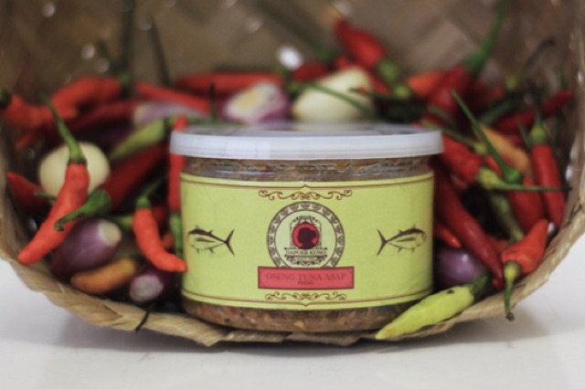 Dapoer Kuno - Oseng Tuna Asap Pedas 250gr