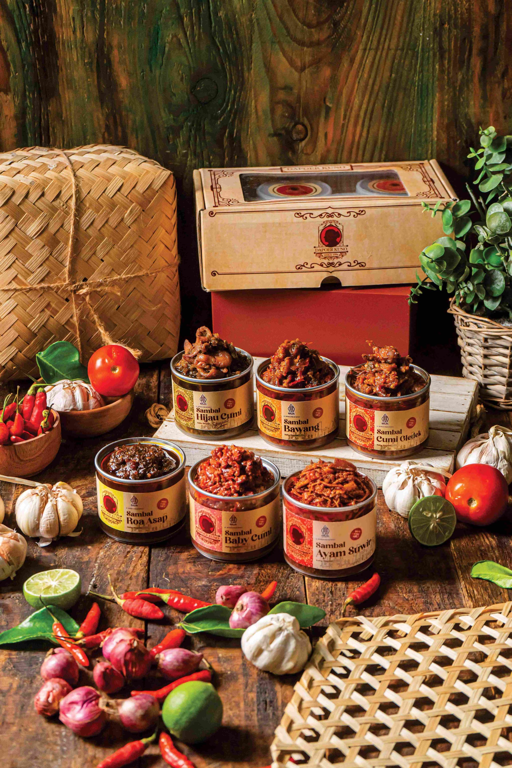 Dapoer Kuno - Paket Sambal Best Seller Isi 6