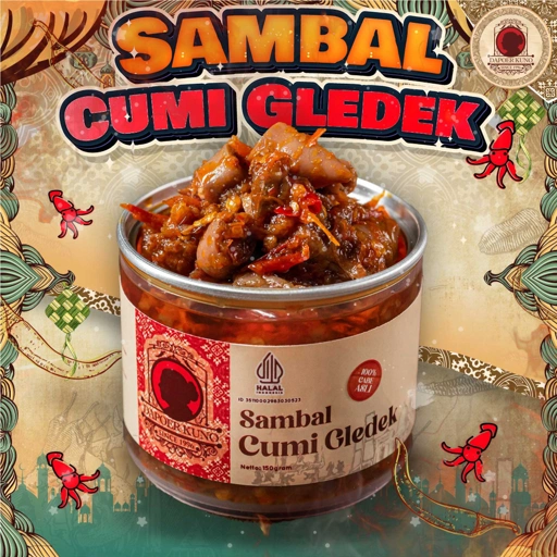 Image of Dapoer Kuno - Sambal Cumi Gledek 150gr