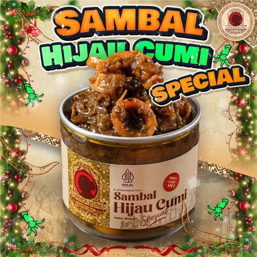 Image of Dapoer Kuno - Sambal Hijau Cumi Spesial 150gr