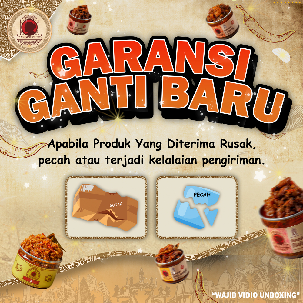 Dapoer Kuno - Paket Sambal Ekonomis Isi 3