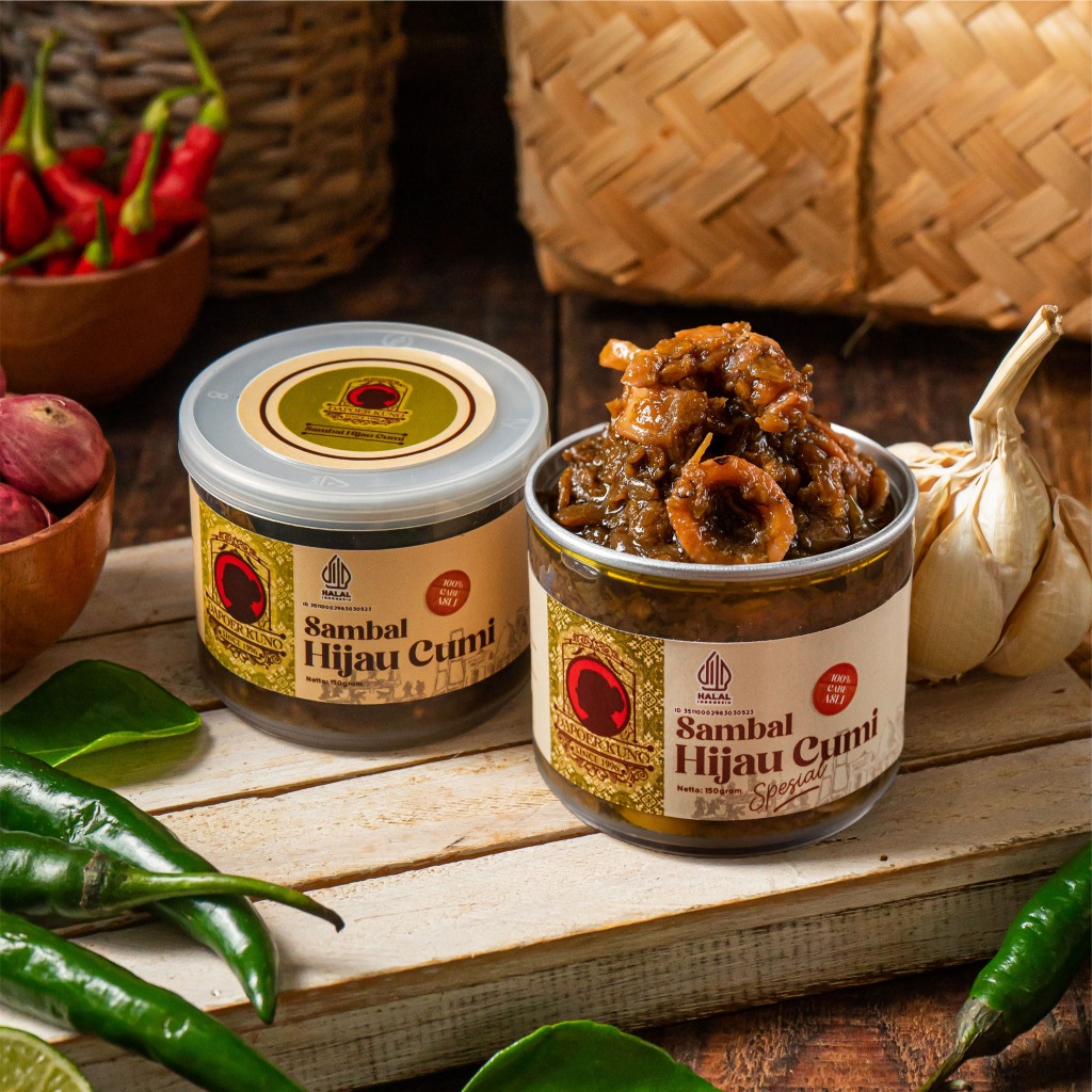 Paket Sambal DAPOER KUNO Kembar isi 2 [150 Gram x 2 Pcs]