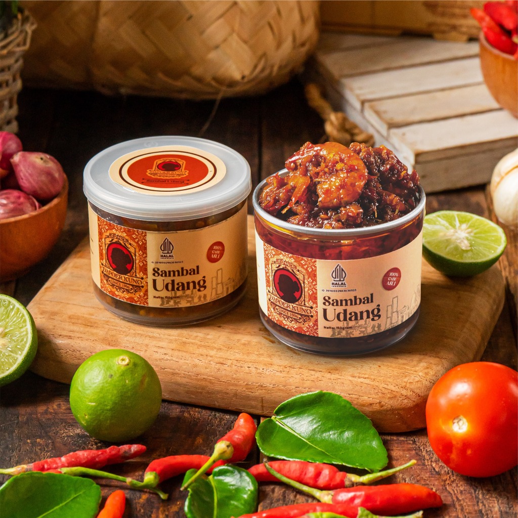 Paket Sambal DAPOER KUNO Kembar isi 2 [150 Gram x 2 Pcs]
