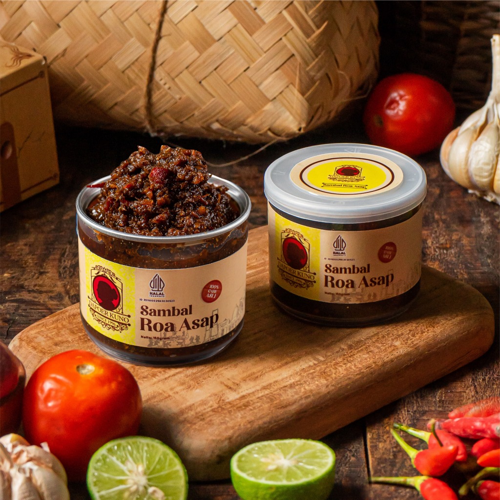 Paket Sambal DAPOER KUNO Kembar isi 2 [150 Gram x 2 Pcs]